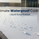 Liquid Butyl Rubber waterproof roof coating