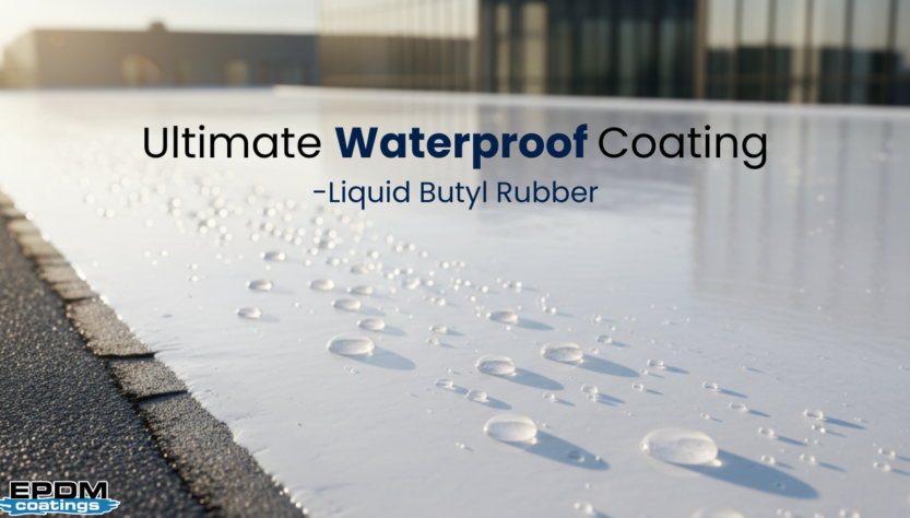Liquid Butyl Rubber waterproof roof coating